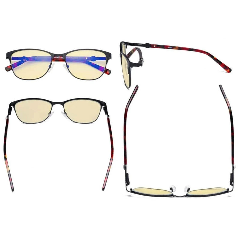 eyekeeper.com Stylish Blue Light Blocking Eyeglasses LX19022-BB60 Eyeglasses