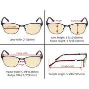 eyekeeper.com Stylish Blue Light Blocking Eyeglasses LX19022-BB60 Eyeglasses