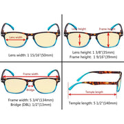 eyekeeper.com Stylish Blue Light Blocking Reading Glasses TM046D Eyeglasses