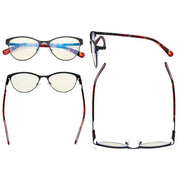 eyekeeper.com Stylish Blue Light Filter Eyeglasses LX19021-BB40 Eyeglasses