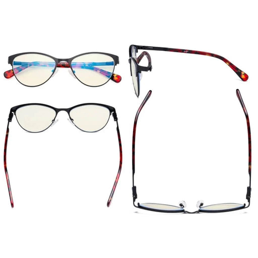 eyekeeper.com Stylish Blue Light Filter Eyeglasses LX19021-BB40 Eyeglasses