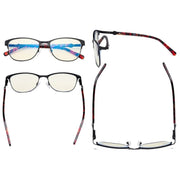 eyekeeper.com Stylish Blue Light Filter Eyeglasses LX19022-BB40 Eyeglasses