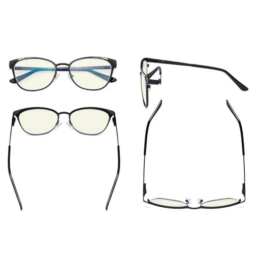 eyekeeper.com Stylish Blue Light Filter Eyeglasses LX19035-BB40 Eyeglasses