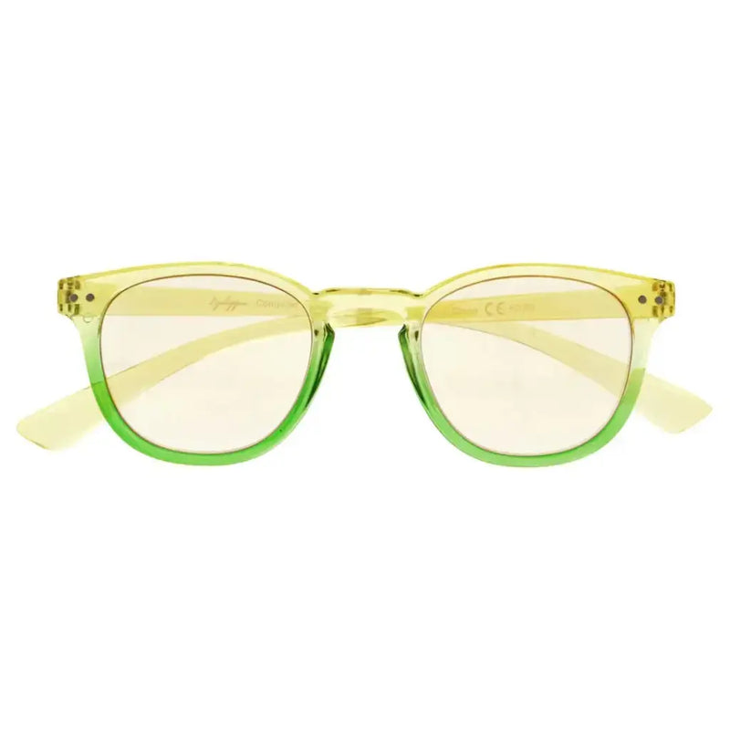 eyekeeper.com Oval Glasses Stylish Blue Light Filter Readers 1-CG144 Eyeglasses