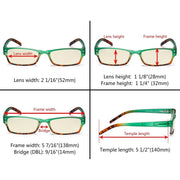 eyekeeper.com Stylish Blue Light Filter Reading Glasses UVR012D Eyeglasses