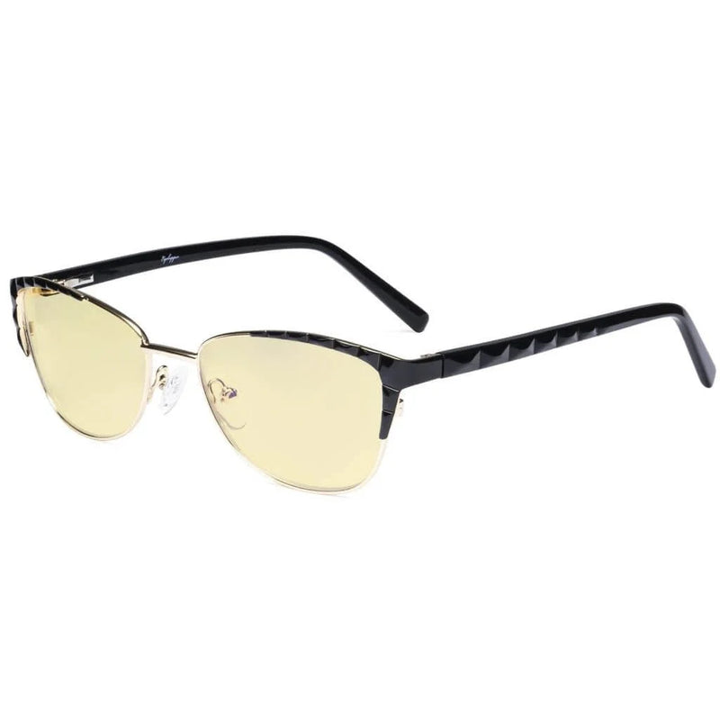 eyekeeper.com Stylish Cat-eye Blue Light Blocking Eyeglasses LX19016-BB60 Eyeglasses