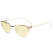 eyekeeper.com Stylish Cat-eye Blue Light Blocking Eyeglasses LX19016-BB60 Eyeglasses