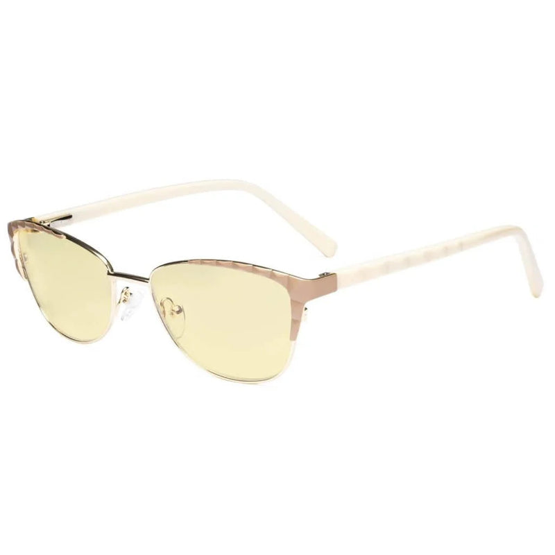 eyekeeper.com Stylish Cat-eye Blue Light Blocking Eyeglasses LX19016-BB60 Eyeglasses