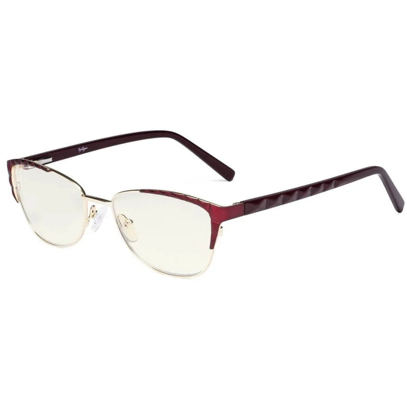 eyekeeper.com Stylish Cat-eye Blue Light Filter Eyeglasses LX19016-BB40 Eyeglasses