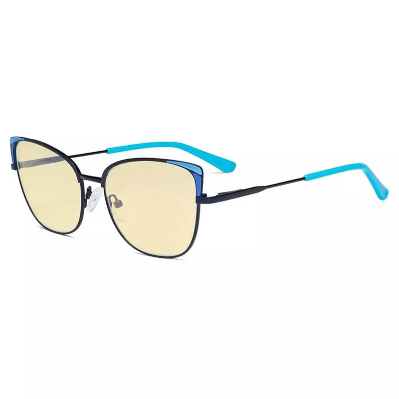 eyekeeper.com Stylish Chic Blue Light Blocking Eyeglasses LX19032-BB60 Eyeglasses