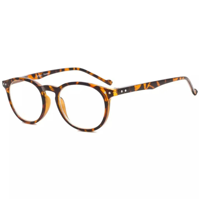 eyekeeper.com Stylish Chic Oval Reading Glasses Spring Hinges Readers R071 Eyeglasses