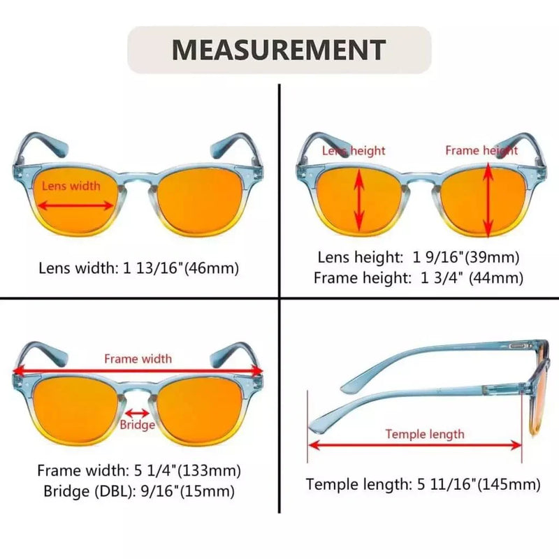 eyekeeper.com 5 Pack Stylish Blue Light Blocking Reading Glasses DS144 Eyeglasses