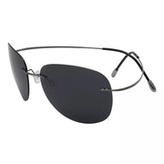 eyekeeper.com Stylish Polarized Rimless Titanium Frame Sunglasses S1501 Sunglasses
