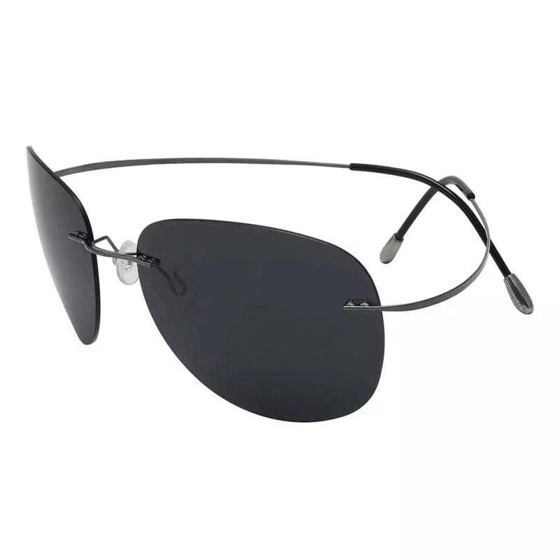 eyekeeper.com Stylish Polarized Rimless Titanium Frame Sunglasses S1501 Sunglasses