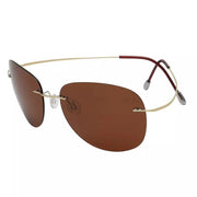 eyekeeper.com Stylish Polarized Rimless Titanium Frame Sunglasses S1501 Sunglasses
