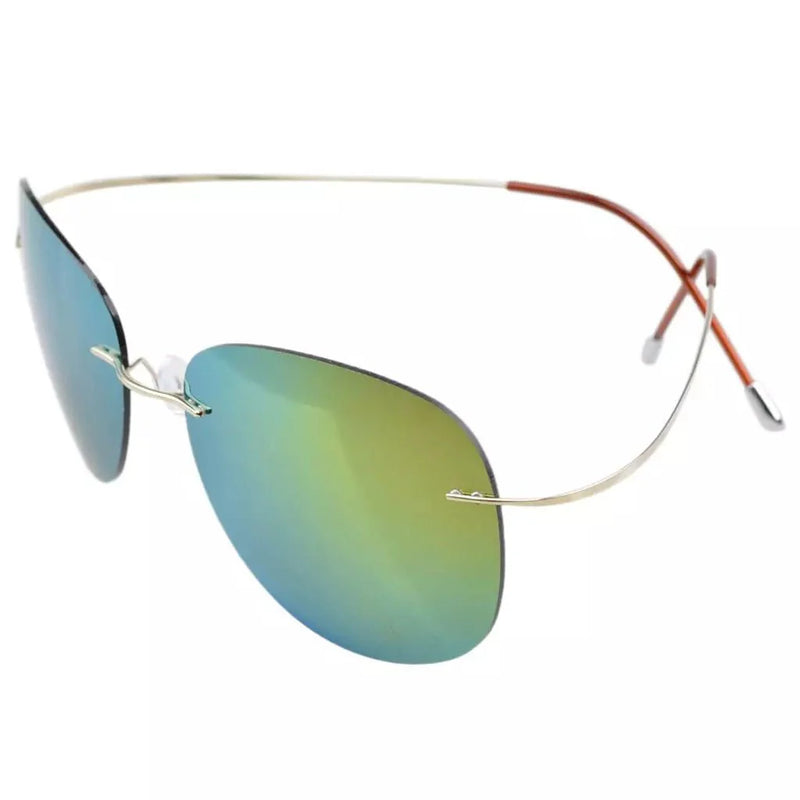 eyekeeper.com Stylish Polarized Rimless Titanium Frame Sunglasses S1501 Sunglasses