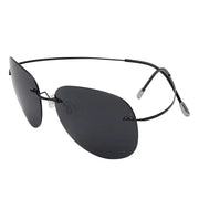 eyekeeper.com Stylish Polarized Rimless Titanium Frame Sunglasses S1501 Sunglasses