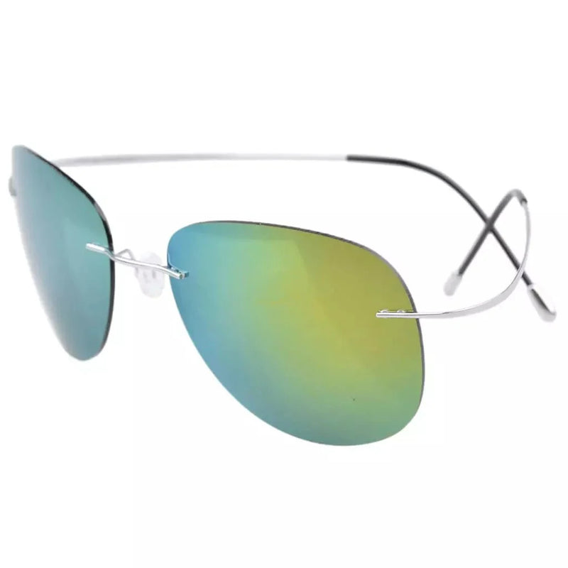 eyekeeper.com Stylish Polarized Rimless Titanium Frame Sunglasses S1501 Sunglasses
