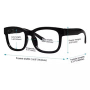 eyekeeper.com Stylish Reading Glasses Rectangle Readers 5-RT1801 Eyeglasses