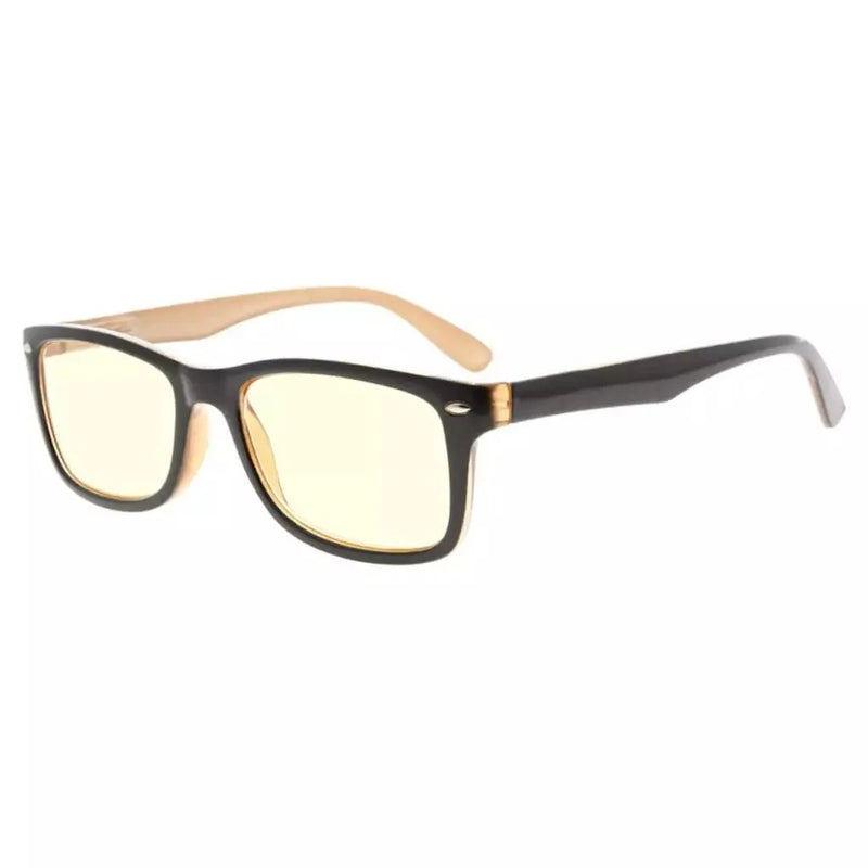 eyekeeper.com Stylish Rectangle Blue Light Filter Reading Glasses UVR075 Eyeglasses