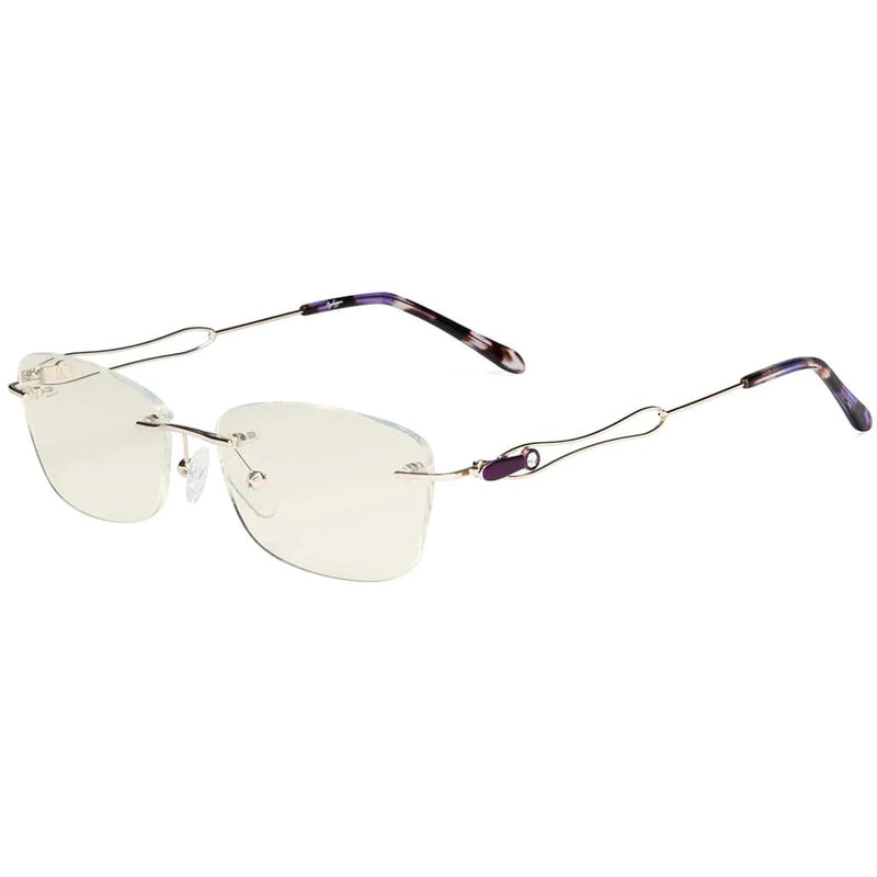 eyekeeper.com Stylish Rimless Blue Light Blocking Reading Glasses LX17018 Eyeglasses