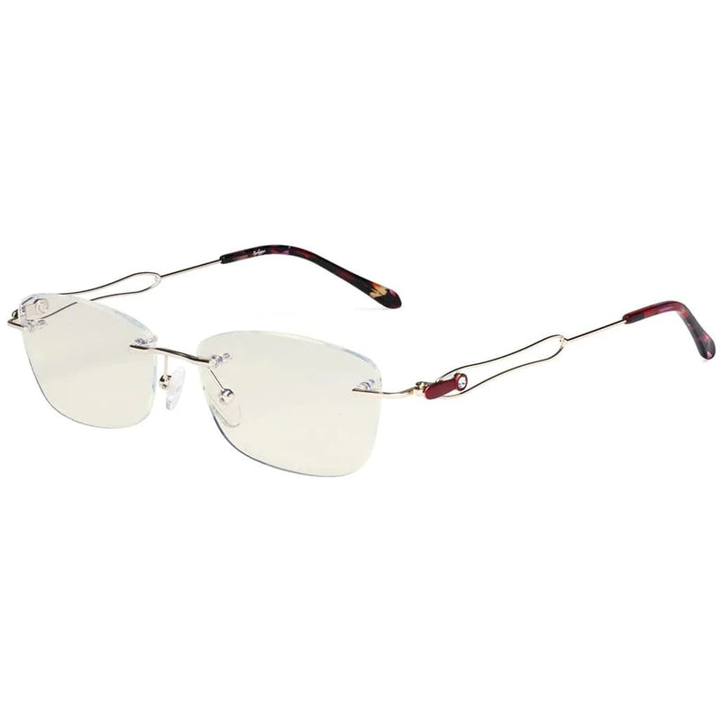 eyekeeper.com Stylish Rimless Blue Light Blocking Reading Glasses LX17018 Eyeglasses