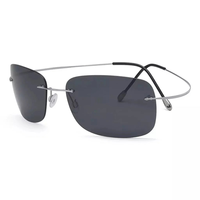 eyekeeper.com Stylish Rimless Titanium Frame Polarized Sunglasses S1503 Sunglasses