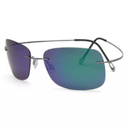 eyekeeper.com Stylish Rimless Titanium Frame Polarized Sunglasses S1503 Sunglasses