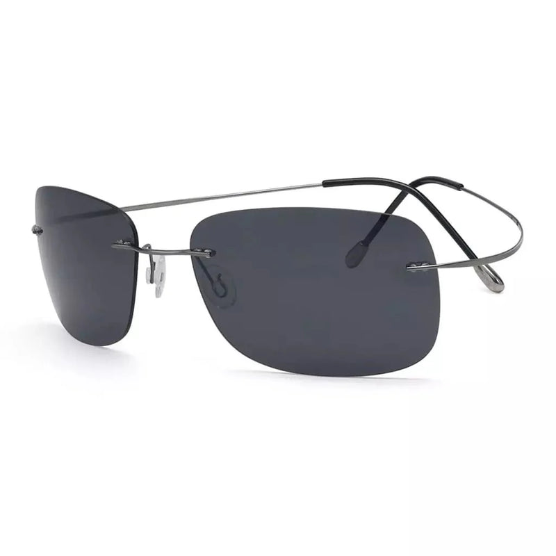 eyekeeper.com Stylish Rimless Titanium Frame Polarized Sunglasses S1503 Sunglasses
