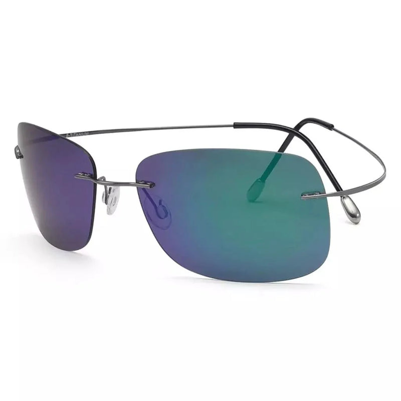 eyekeeper.com Stylish Rimless Titanium Frame Polarized Sunglasses S1503 Sunglasses