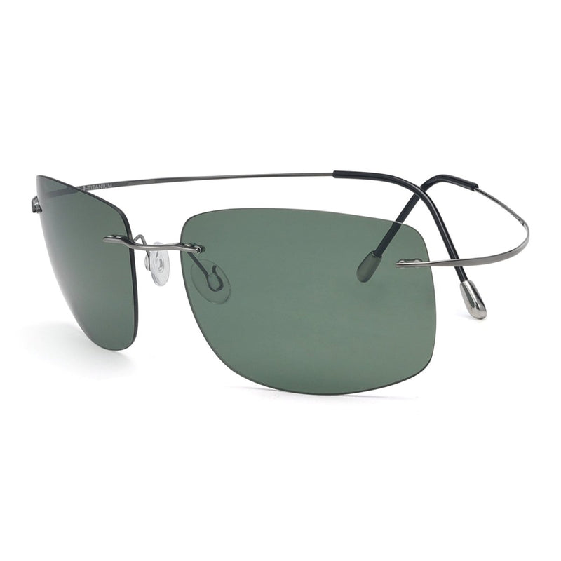 eyekeeper.com Stylish Rimless Titanium Frame Polarized Sunglasses S1505 Sunglasses