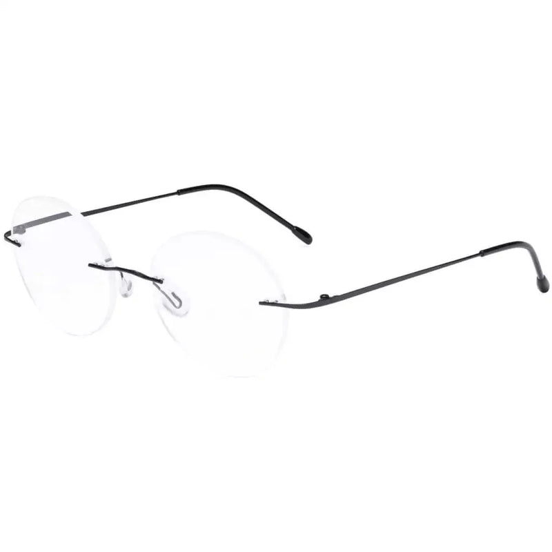 eyekeeper.com Stylish Round Frameless Reading Glasses Rimless Readers RWK9910 Eyeglasses