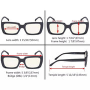 eyekeeper.com Stylish Thicker Frame Blue Light Filter Reading Glasses UVR9107 Eyeglasses