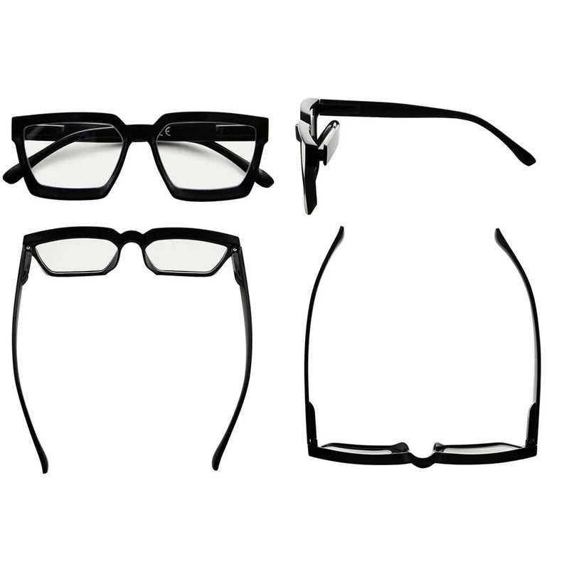 eyekeeper.com Stylish Thicker Frame Multifocus Reading Glassses M2003 Eyeglasses