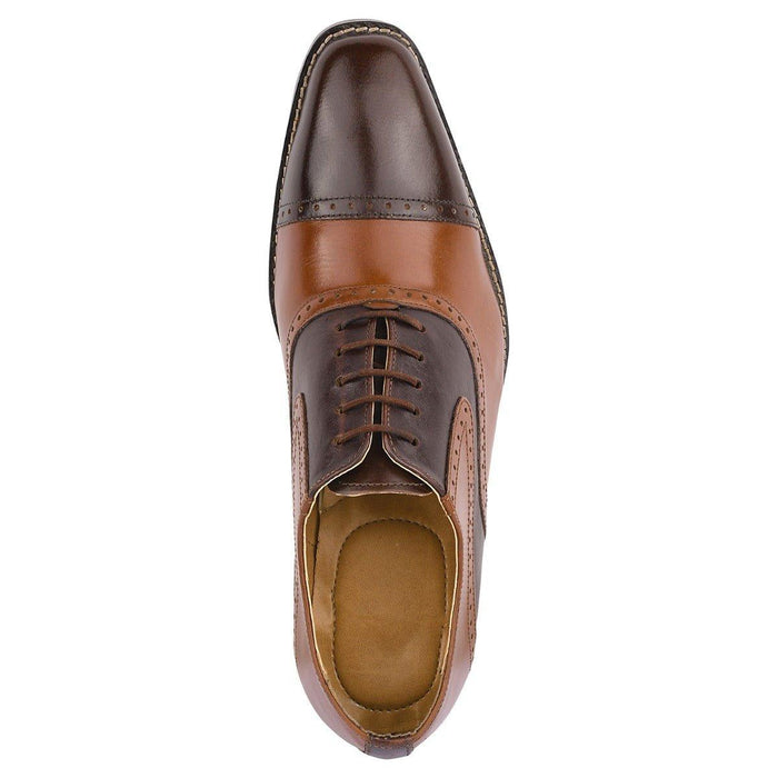 Suave Leather Oxford Style Dress Shoes