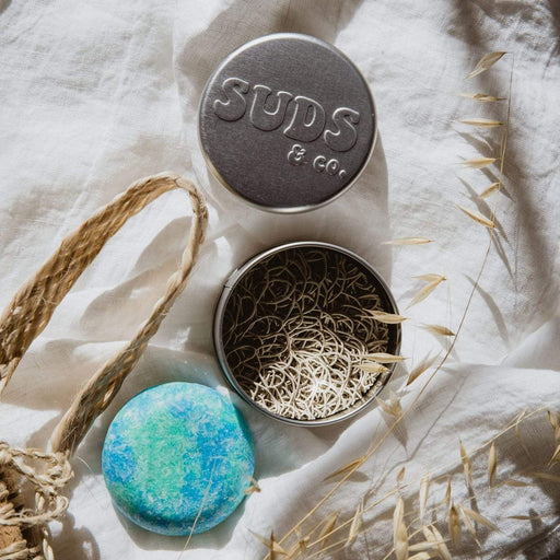 ZeroWasteStore.com Suds & Co. Travel Tin - Shampoo + Conditioner Storage, Container ONLY Soap Dishes & Holders