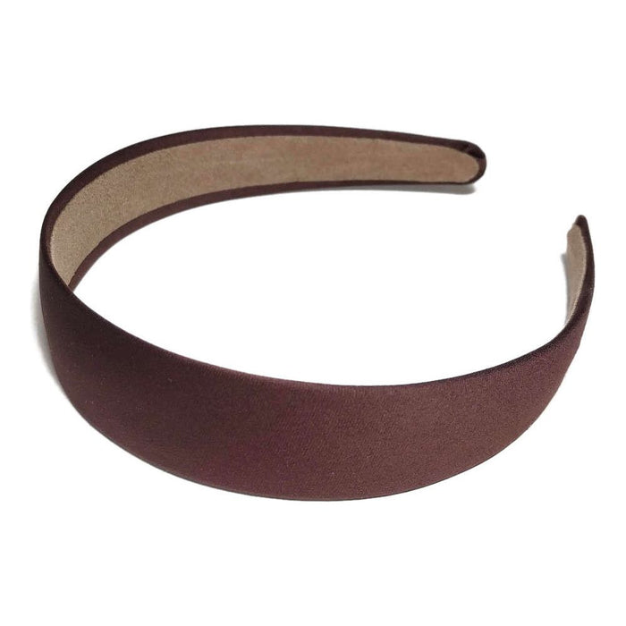 Threddies Suede Lined 1 Inch Wide Satin Headbands