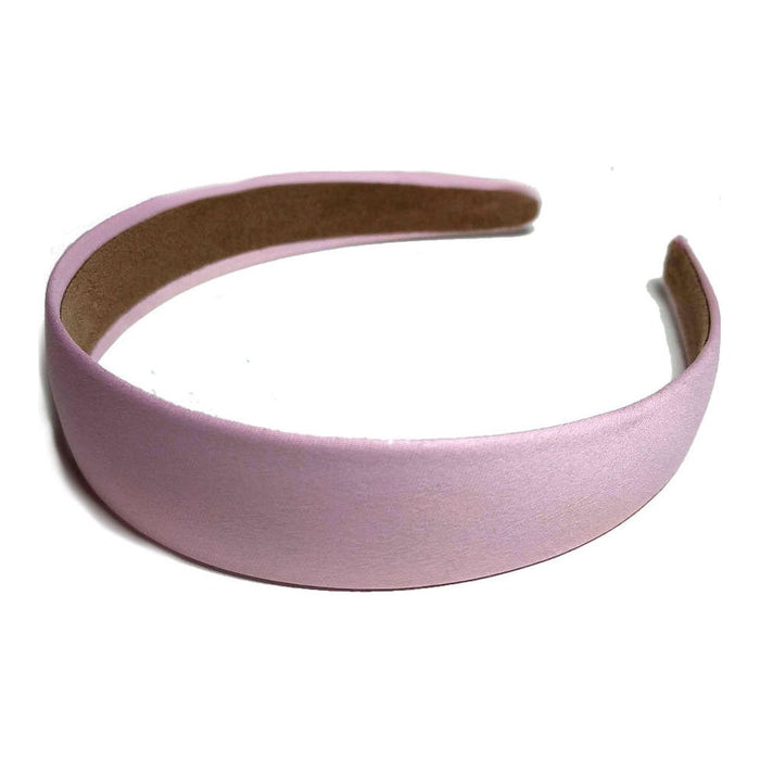 Threddies Suede Lined 1 Inch Wide Satin Headbands