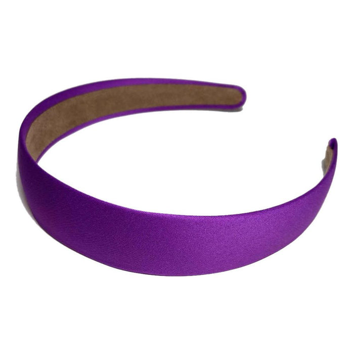 Threddies Suede Lined 1 Inch Wide Satin Headbands