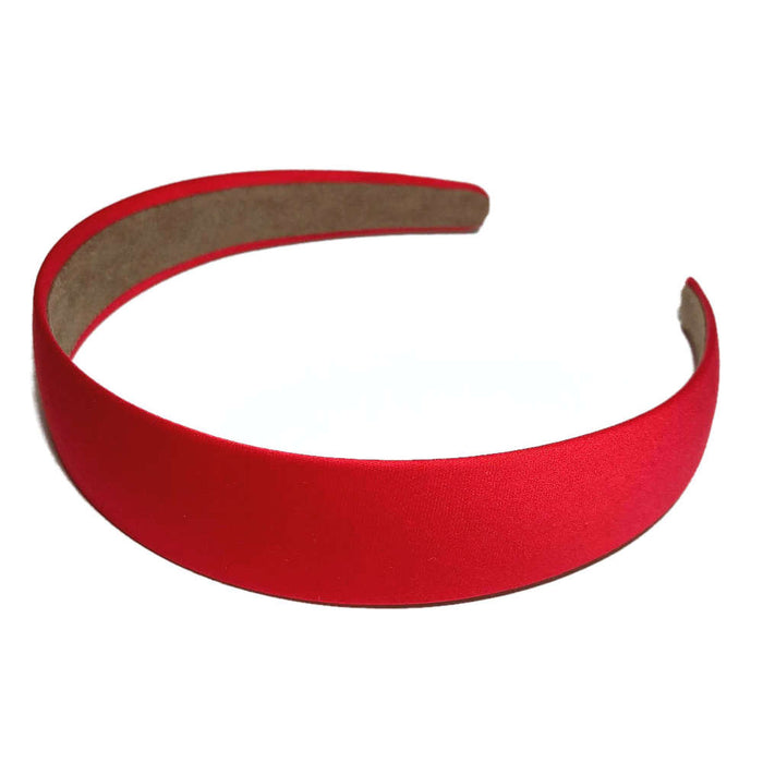 Threddies Suede Lined 1 Inch Wide Satin Headbands