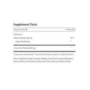 Snap Supplements L-Carnitine Sugar-Free Blueberry Gummies