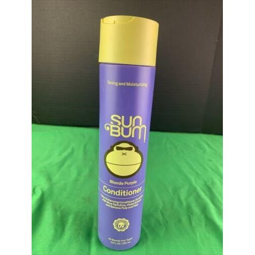 VIP Extensions Sun Bum Blonde Conditioner | UV Protecting and Cruelty Free Color Enhancing and Toning Hair Treatment for Blondes | 10 Fl Oz Hair Care