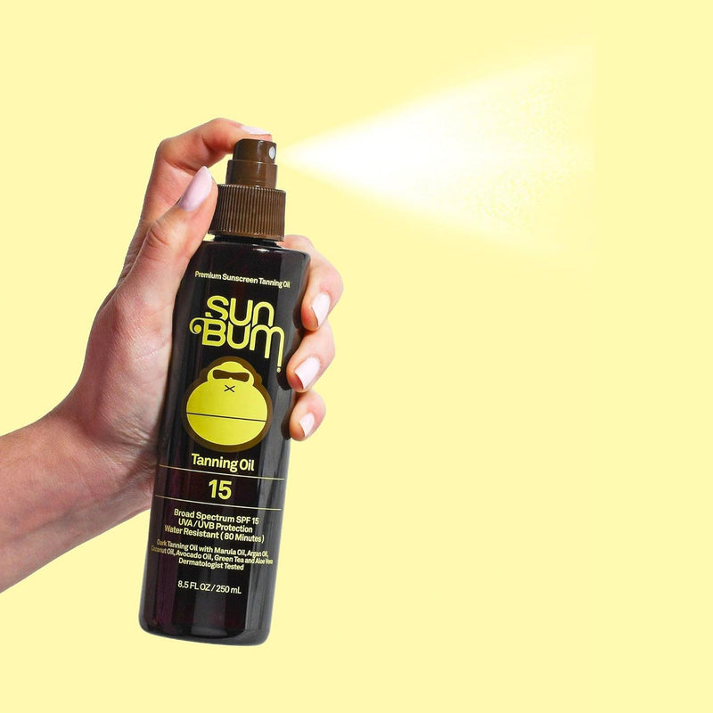 VIP Extensions Sun Bum SPF 15 Moisturizing Tanning Oil  8.5 oz Skin Care