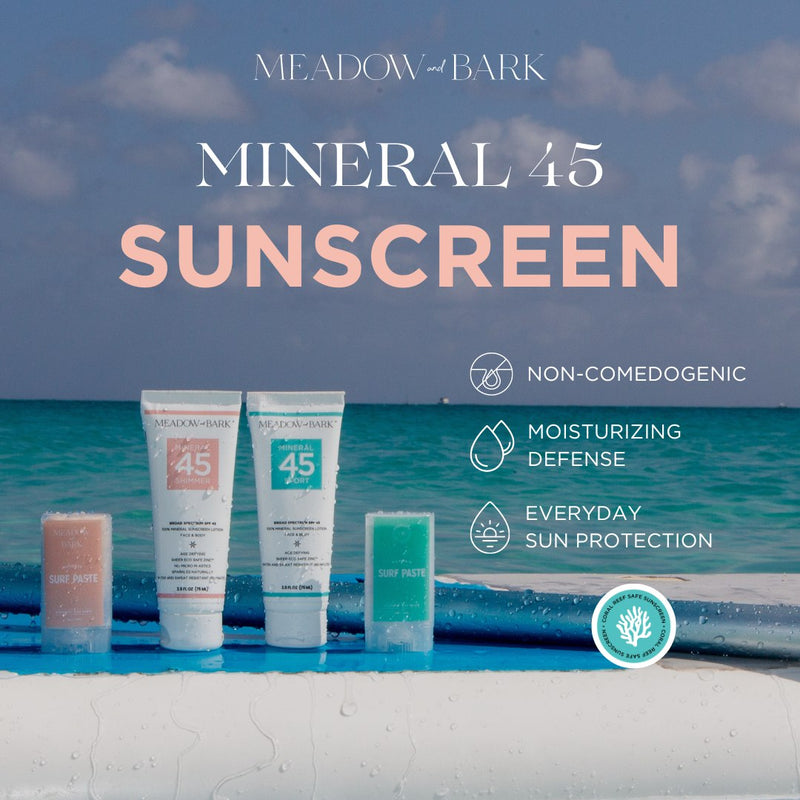 Meadow and Bark Mineral 45 Sunscreen