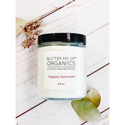 Butter Me Up Organics Natural Organic Sunscreen / Safe Sunscreen / Non-Nano Zinc Oxide Sunscreen / Sun Protection / Butter Me Up Organics Body