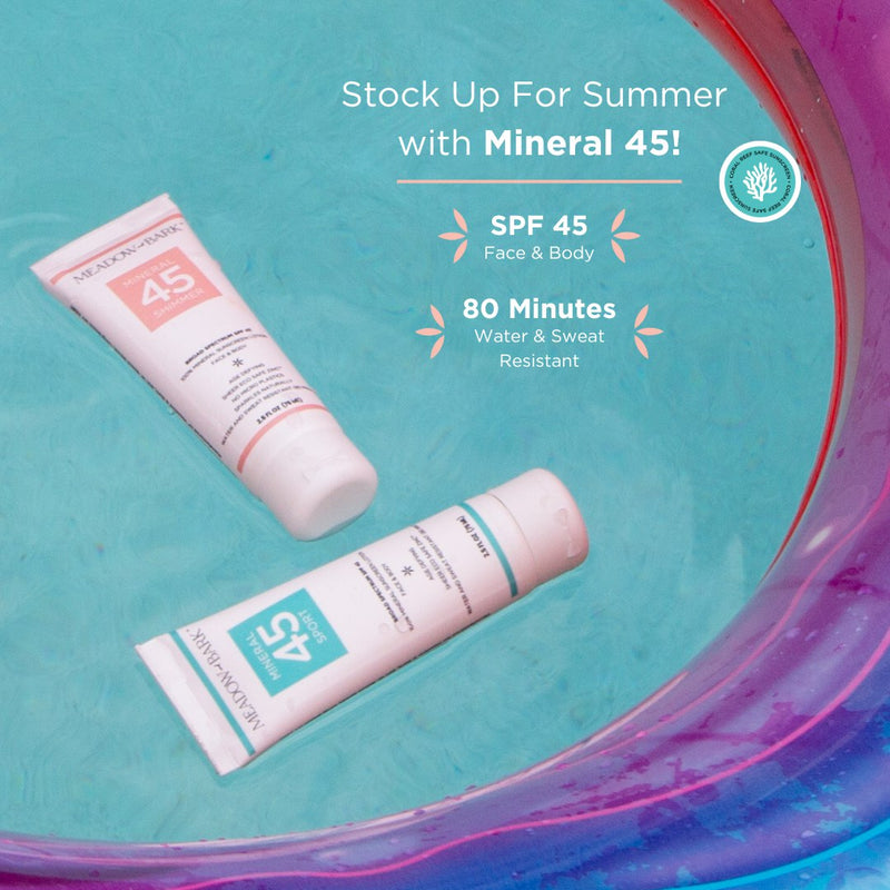 Meadow and Bark Mineral 45 Sunscreen