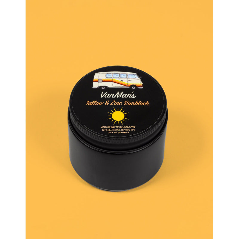 VanMan VanMan’s Tallow & Zinc SunBlock - 2 oz