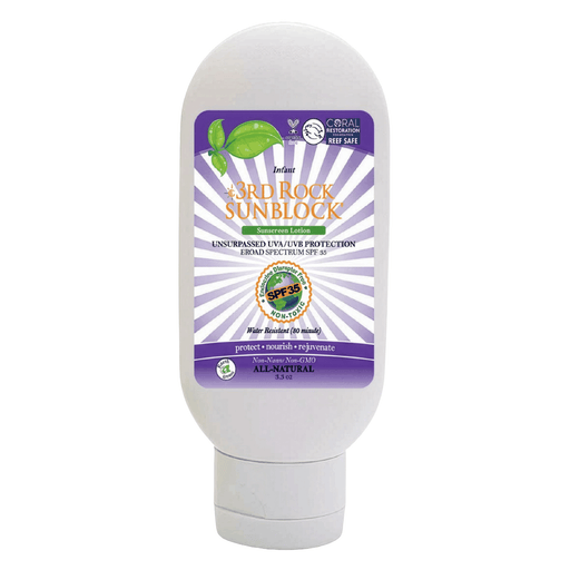 3rd Rock Essentials 3rd Rock Sunblock® For Infants - All Natural Infant Sunscreen - Zinc Oxide SPF 35 All Natural SunBlock