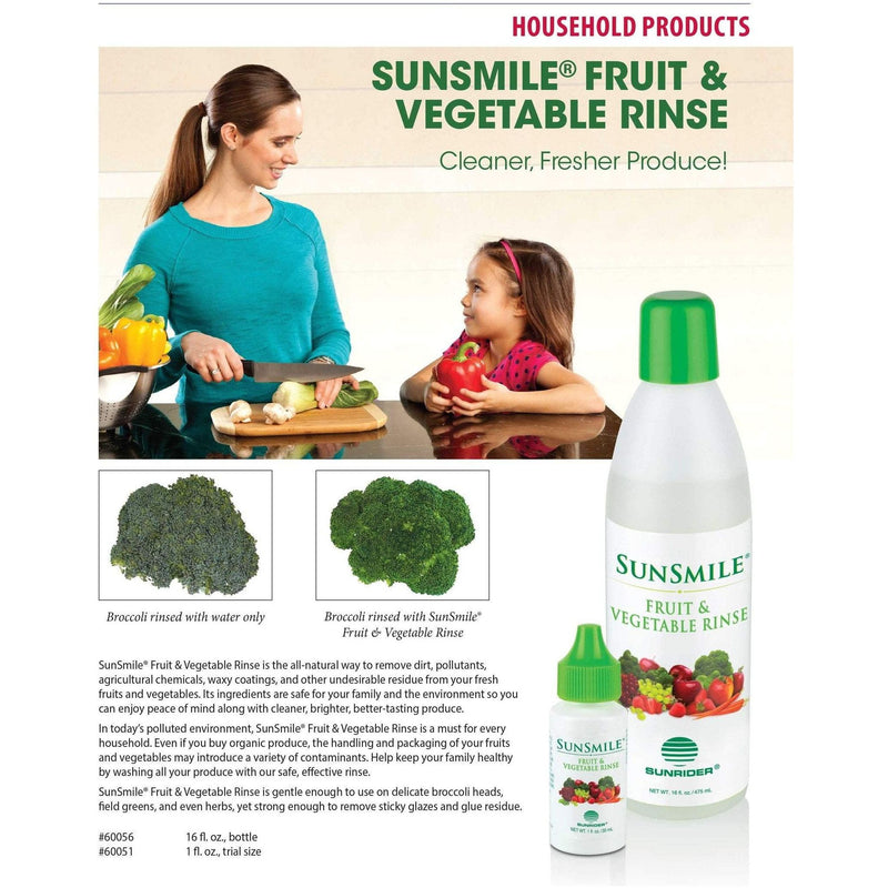 Herb's Fortune SunSmile Fruit & Vegetable Rinse, by Sunrider Body & Hair Care