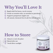 Euphoric Herbals Super Salve Salve Lavender 1oz,4oz,8oz